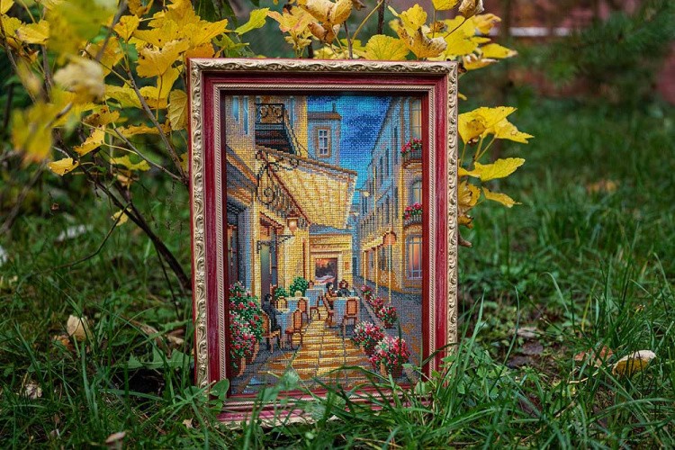 Набор вышивки бисером «Кафе Ван Гог. Арль» — картинка 7
