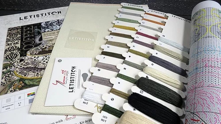 Набор для вышивания крестом «Lion Coffee B» — картинка 8