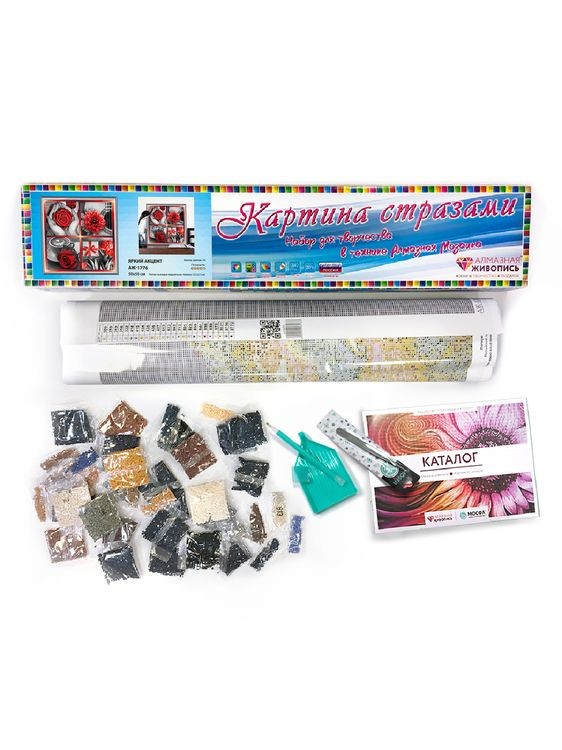 Алмазная вышивка «Яркий акцент» — картинка 3