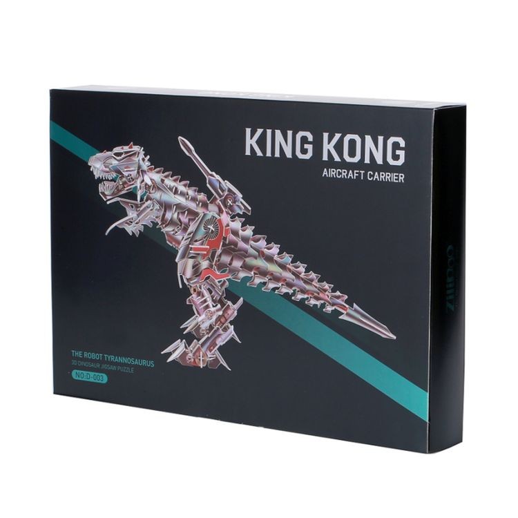 3D-пазлы «Робот. Тиранозавр», ZILIPOO — картинка 2