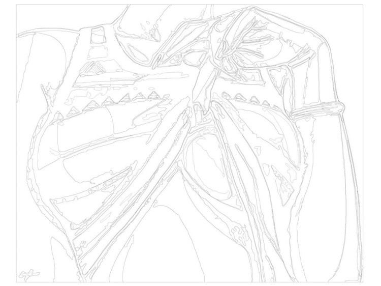 Картина по номерам «Стриптиз» — картинка 3