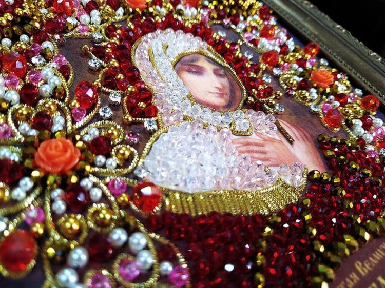 Набор вышивки хрустальными камнями «Святая Анастасия» — картинка 3