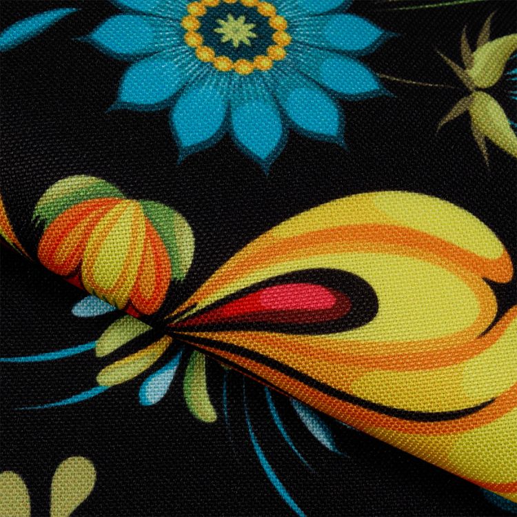 Ткань Габардин, 3 м x 155 см, 140 г/м², цвет: растительный принт, IDEAL — картинка 2