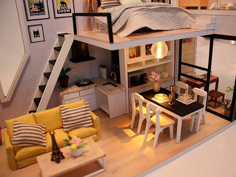 Сборная модель Румбокс. Студия в стиле модерн — картинка 10