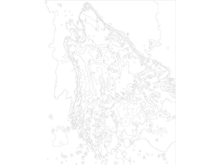 Картина по номерам «Неоновый волк» — картинка 3