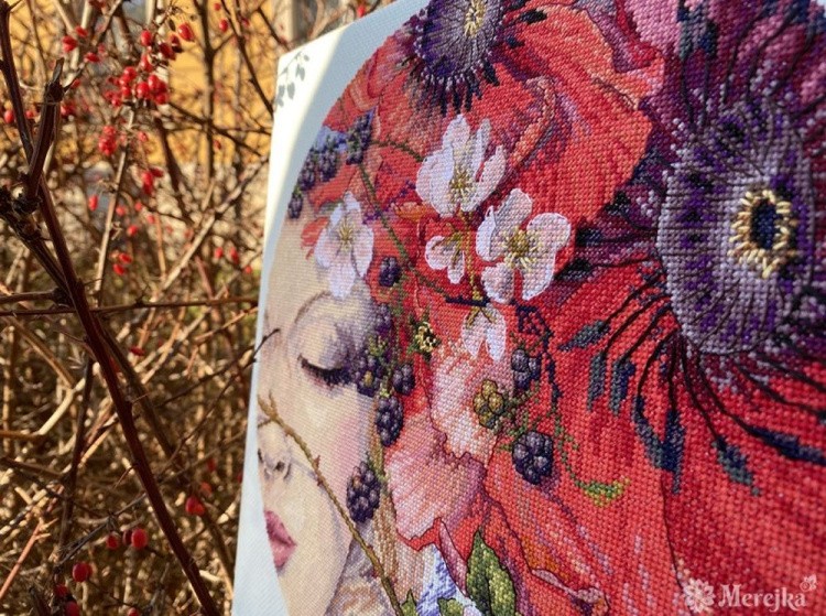 Набор для вышивания «Она спит» — картинка 3