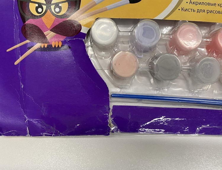 УЦЕНКА. Картина по номерам «Вождь беломордых» (порвана коробка) — картинка 3