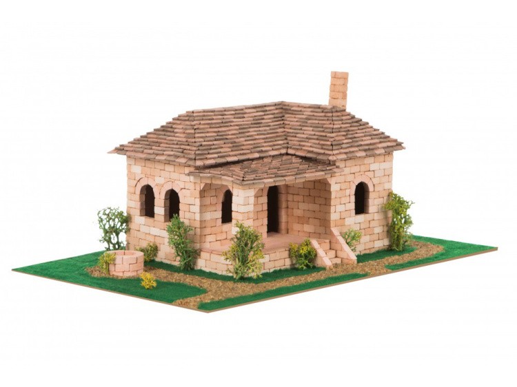 Конструктор из кирпичиков «Испанский домик (со светом)» — картинка 2