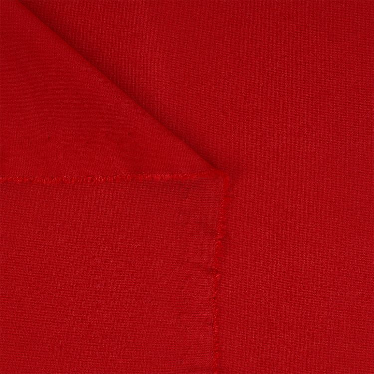 Ткань Джерси, 1 м x 155 см, 350 г/м², цвет: красный, TBY — картинка 4