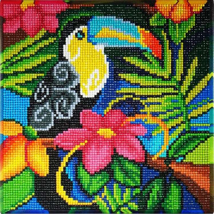 Алмазная вышивка «Тропический рай» — картинка 2