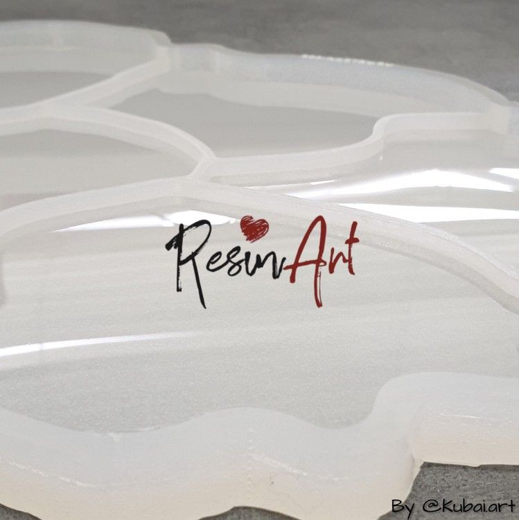 Сервировочная доска Витраж - Силиконовый молд, ResinArt — картинка 4