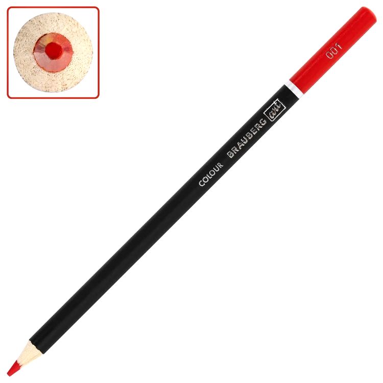 Карандаши цветные художественные BRAUBERG ART PREMIERE, набор 48 цв., 4 мм — картинка 4