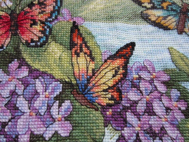 Набор для вышивания «Лес бабочек» — картинка 3