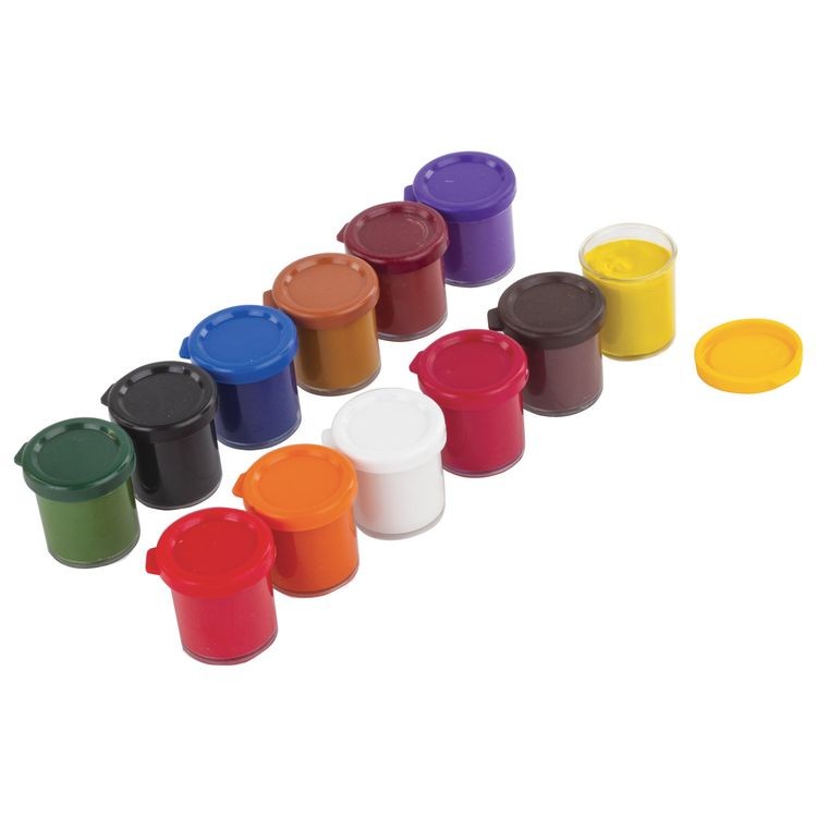 Гуашь Юнландия «Школьная», 12 цв. по 17 мл — картинка 3