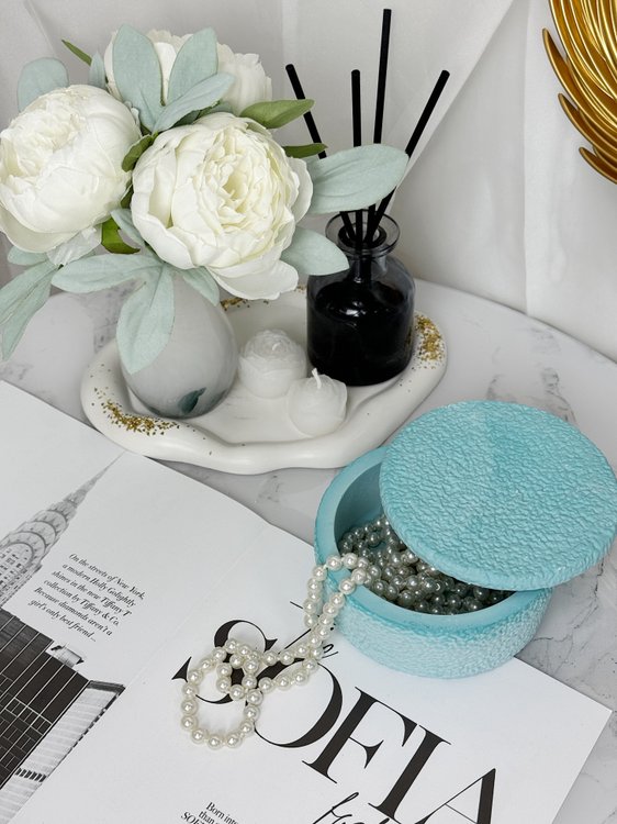 Силиконовый молд - Контейнер/банка для свечей, d13,8x5,5см, 1 шт. — картинка 6