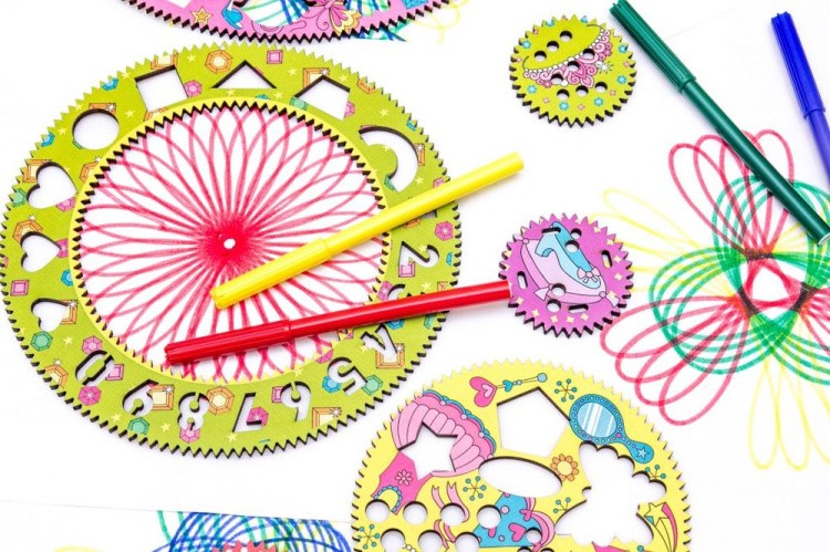 Спирограф для рисования «Принцессы» — картинка 6