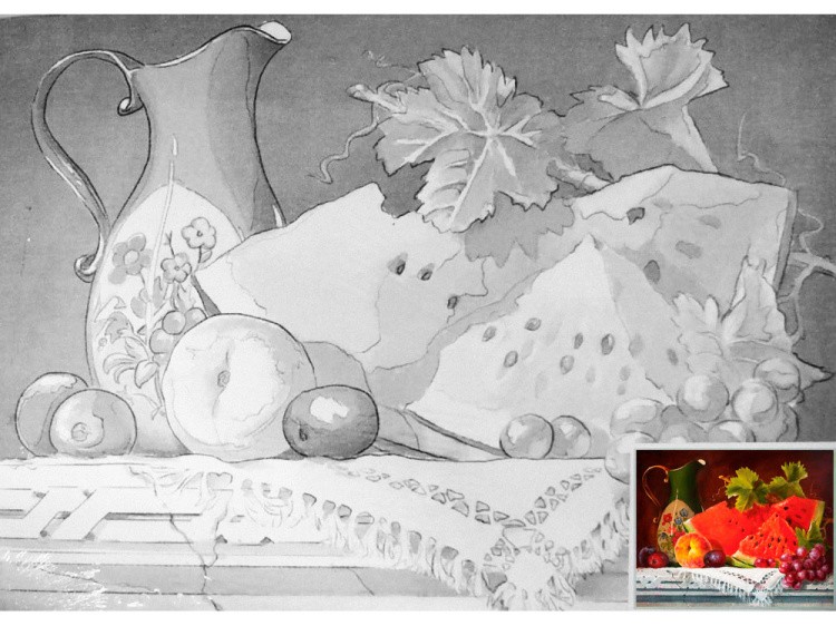 Холст «Фруктовое настроение» — картинка 2