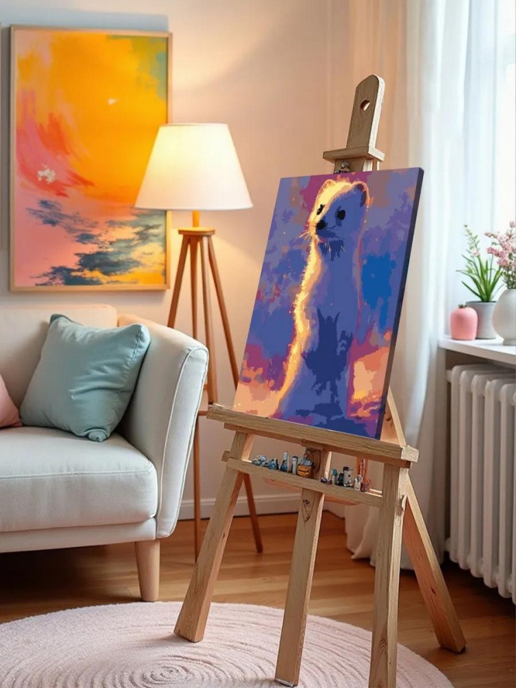 Картина по номерам «Ласка» — картинка 10