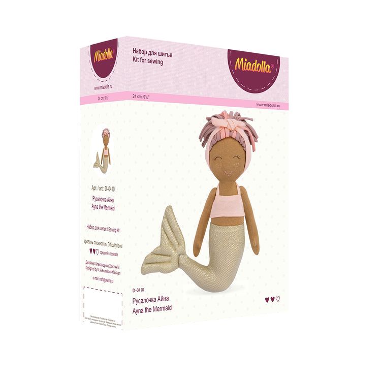 Набор для шитья «Русалочка Айна», Miadolla — картинка 4