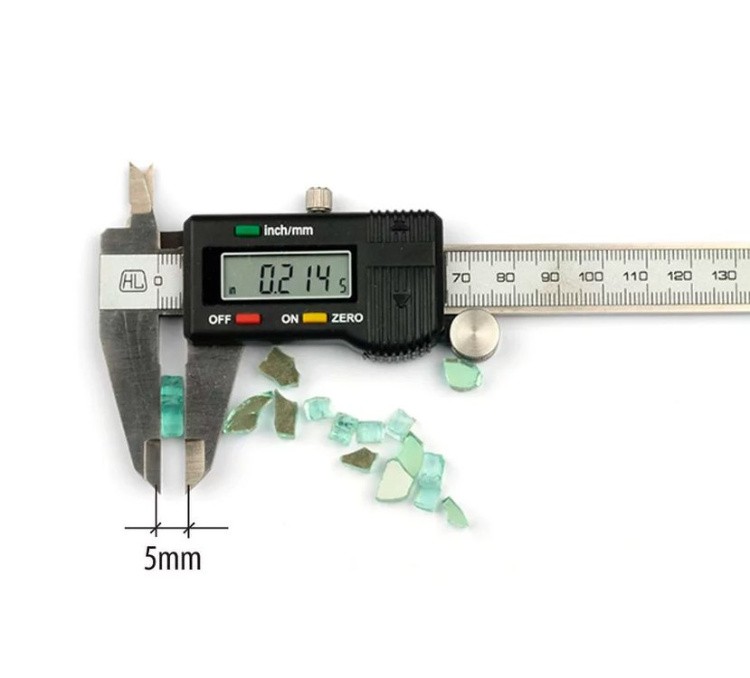 Стеклянная крошка Premium Reseda, 500г — картинка 3