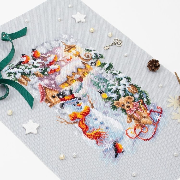 Набор для вышивания «Веселая зима» — картинка 2