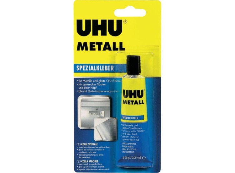 Контактный клей UHU Metall для металла