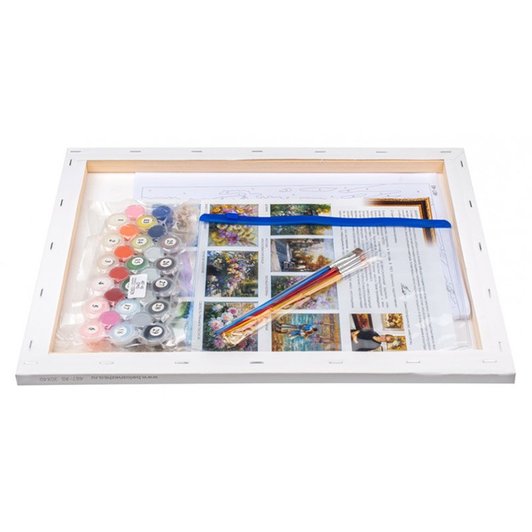 Картина по номерам «Гладиолусы» — картинка 3