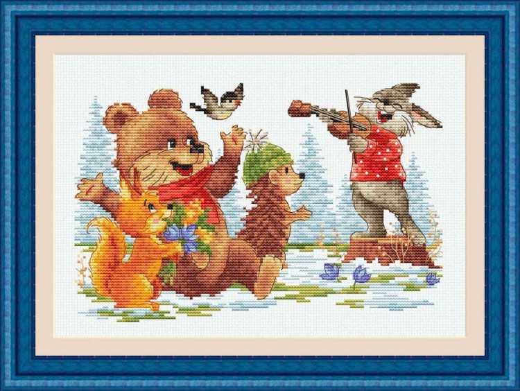 Набор для вышивания «Концерт в лесу» — картинка 2