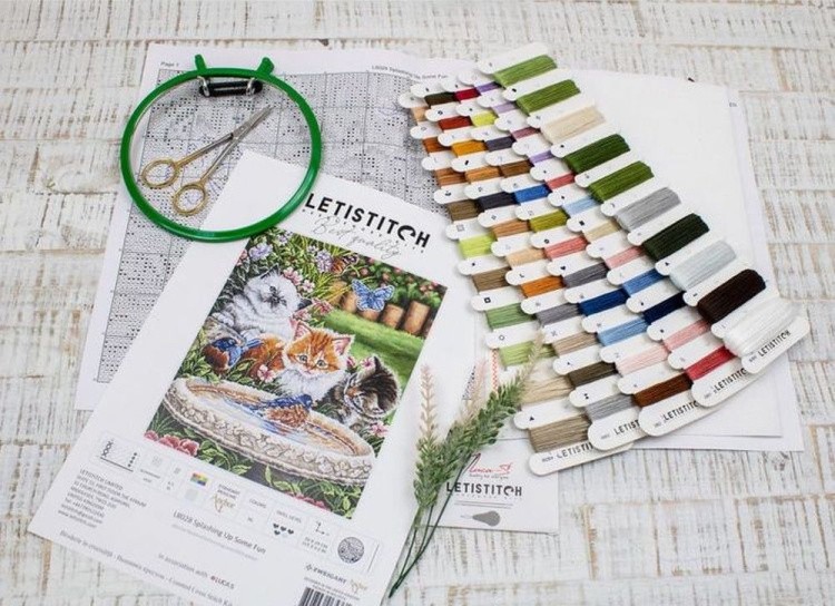 Набор для вышивания «Splashing Up Some Fun» — картинка 2