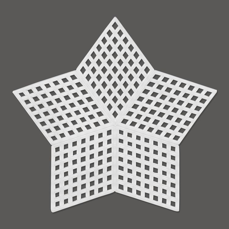 Канва пластиковая «Звезда малая», 10 шт., 100% полиэтилен, 9х9 см, Gamma — картинка 2