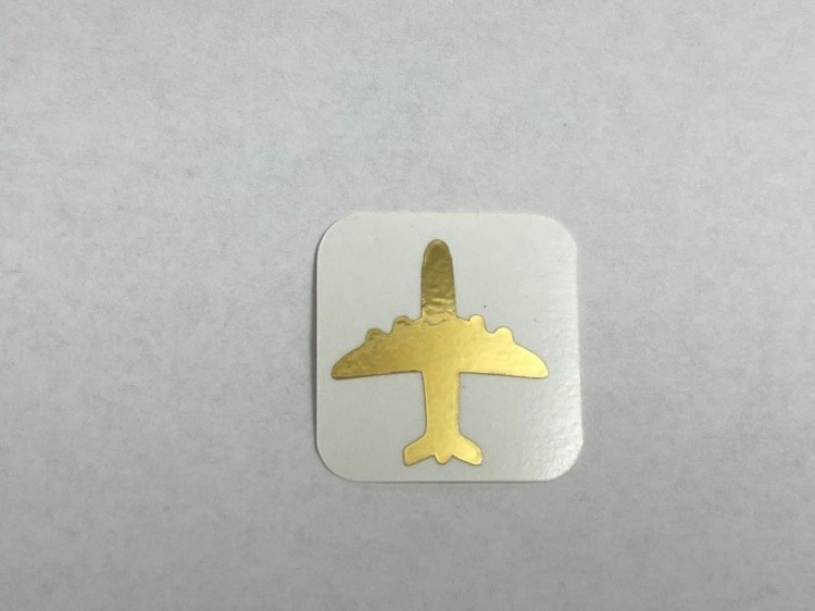 №46 Наклейка (золотые ) Sticker, Art Blong — картинка 2