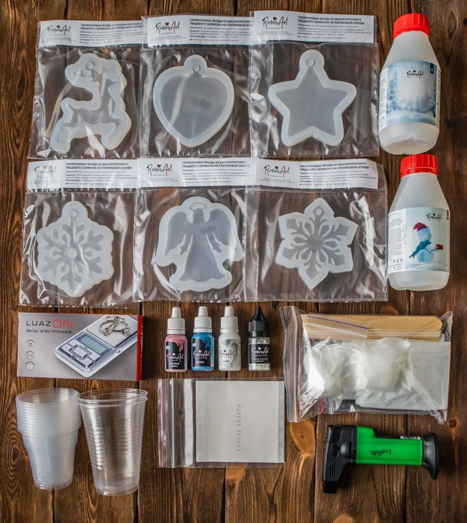 Набор для создания 12 шт. елочных игрушек №5 AnitaKorzun_art — картинка 2