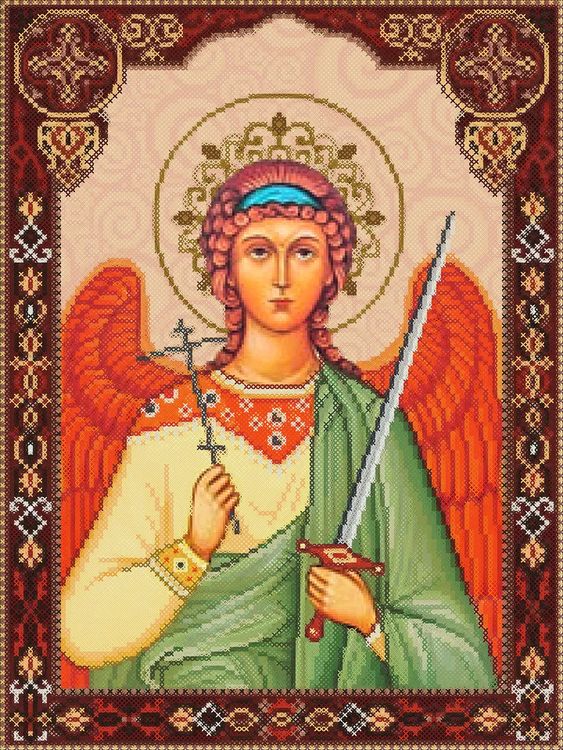 Алмазная вышивка «Ангел-Хранитель» — картинка 2