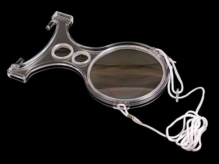 Лупа с тремя линзами, увеличение Х2, Х4, Х8, Gamma — картинка 2