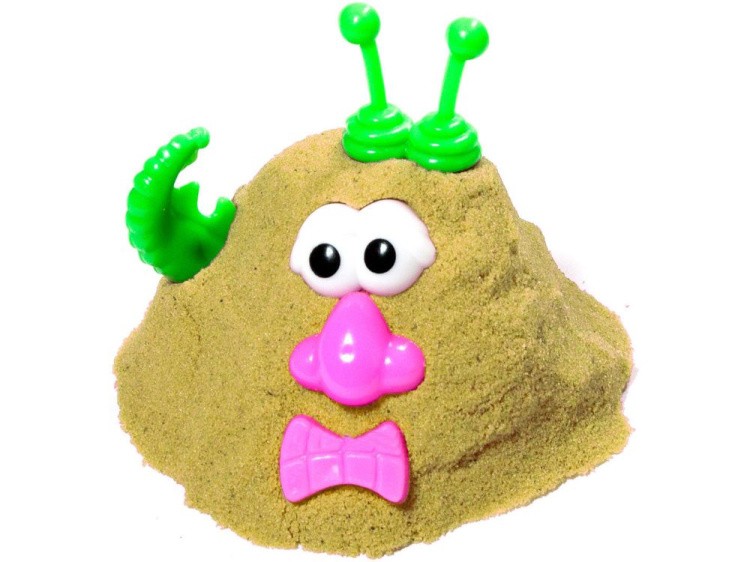 Космический песок 3 кг классический с песочницей и формочками — Умный песок — картинка 6