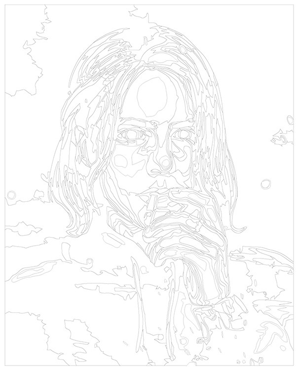 Картина по номерам «Рэпер Pharaoh Фараон Арт» — картинка 3