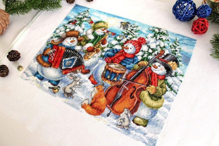 Набор для вышивания «Весёлый оркестр» — картинка 3