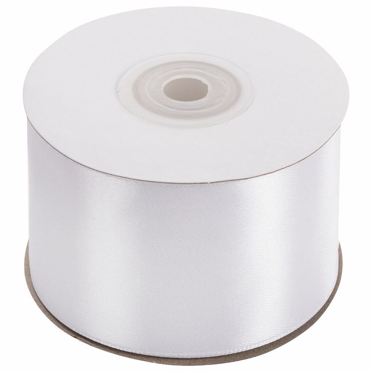 Лента атласная, ширина 50 мм, длина 23 м, белая, Brauberg — картинка 4