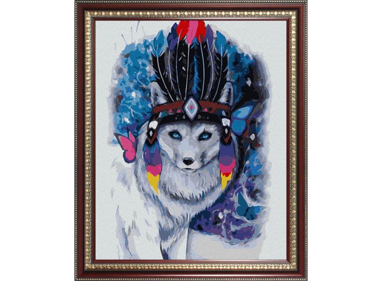 Картина по номерам «Полярный лис» — картинка 2