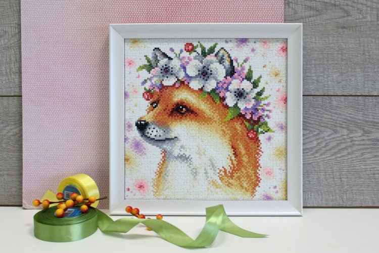 Алмазная вышивка «Лиса» — картинка 3