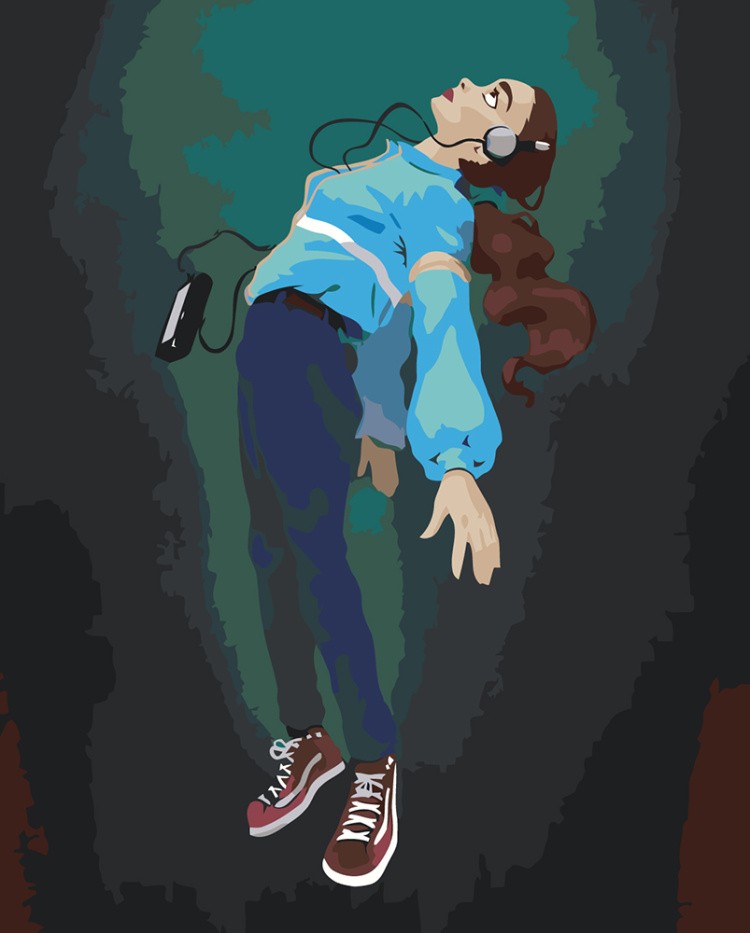 Картина по номерам ОСД Очень странные дела