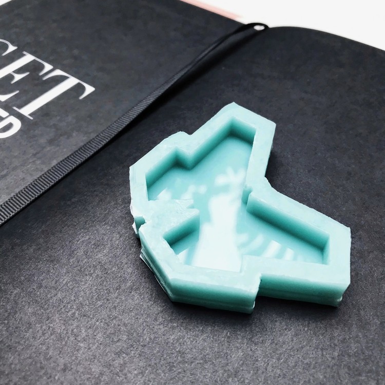 Силиконовая форма для броши «Бабочка», модель №29 — картинка 2