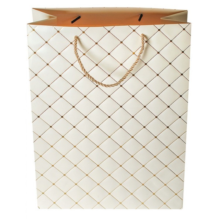 Подарочный пакет «Подарочный белый» — картинка 2