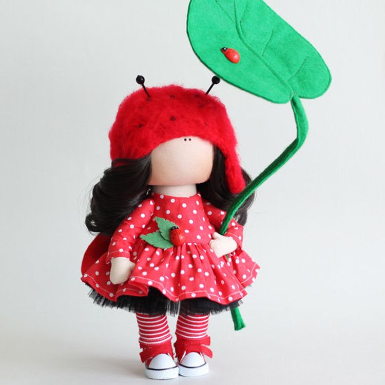 Набор для шитья интерьерной куклы «Флора» — картинка 5