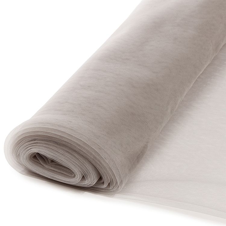 Еврофатин мягкий матовый Hayal Tulle, 5 м, ширина 300 см, 100% полиэстер цвет: кофейно-бежевый, Hayal — картинка 3