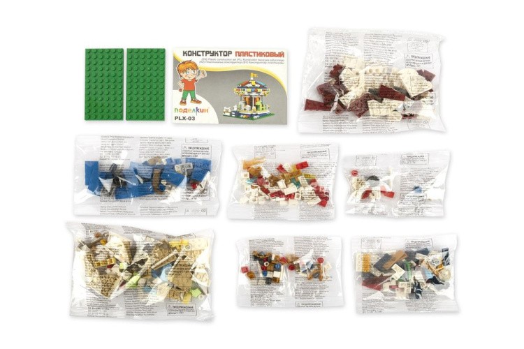 Пластиковый конструктор «Карусель», Поделкин — картинка 2