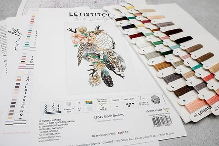 Набор для вышивания «Moon Dreams» — картинка 6