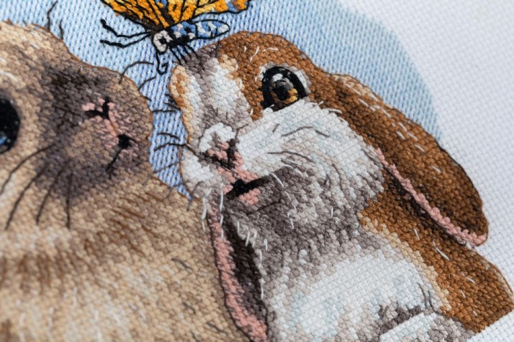 Набор для вышивания «Пушистые друзья» — картинка 2