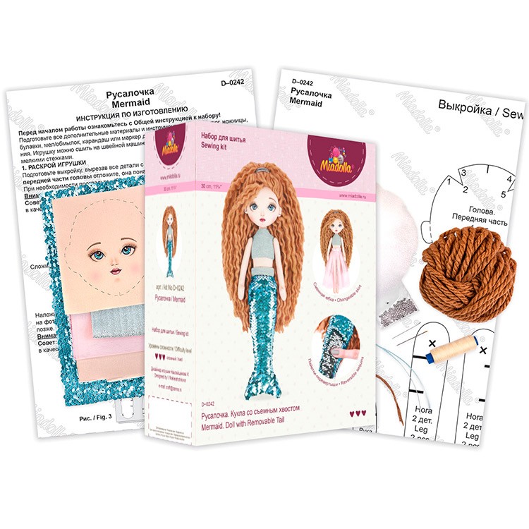 Набор для шитья «Русалочка» — картинка 5