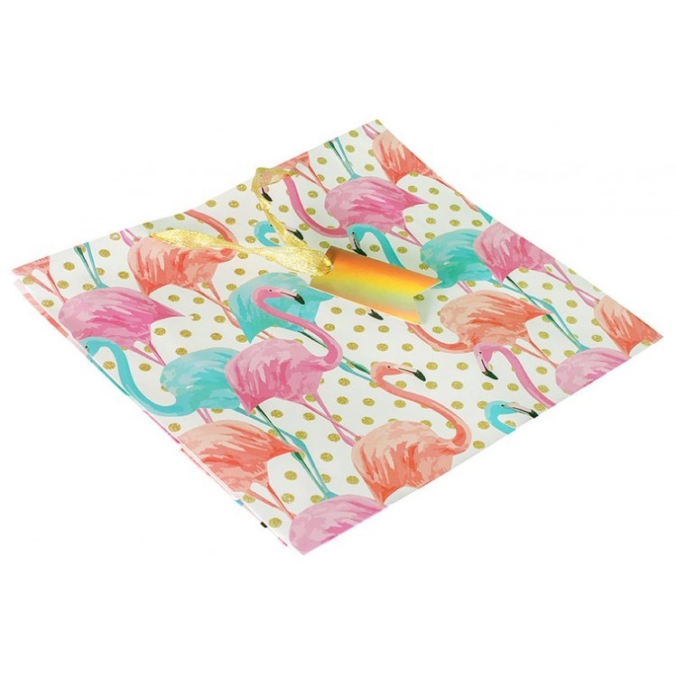 Подарочный пакет «Розовый фламинго» — картинка 5